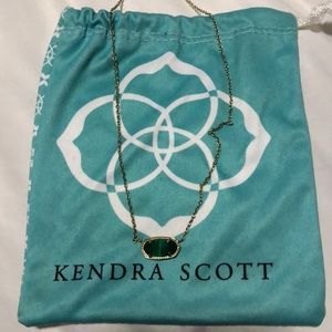 Green Kendra Scott Necklace